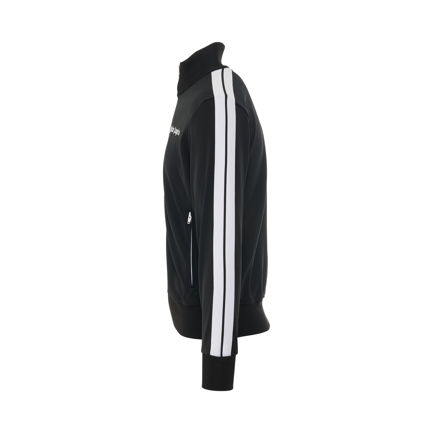 PA Classic Track Jacket in Black/White