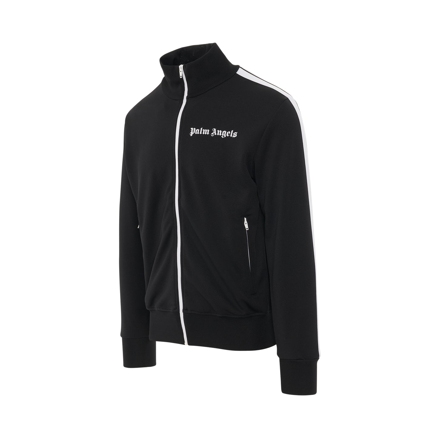 PA Classic Track Jacket in Black/White