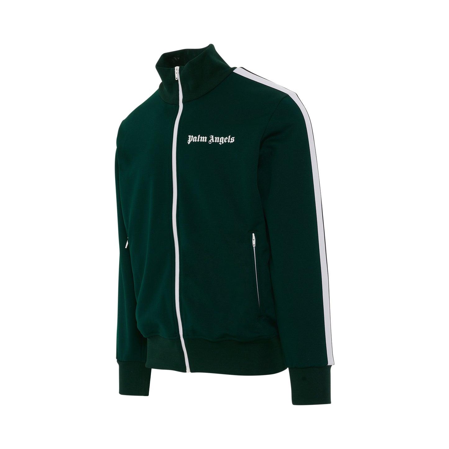 PA Classic Track Jacket in Green/White