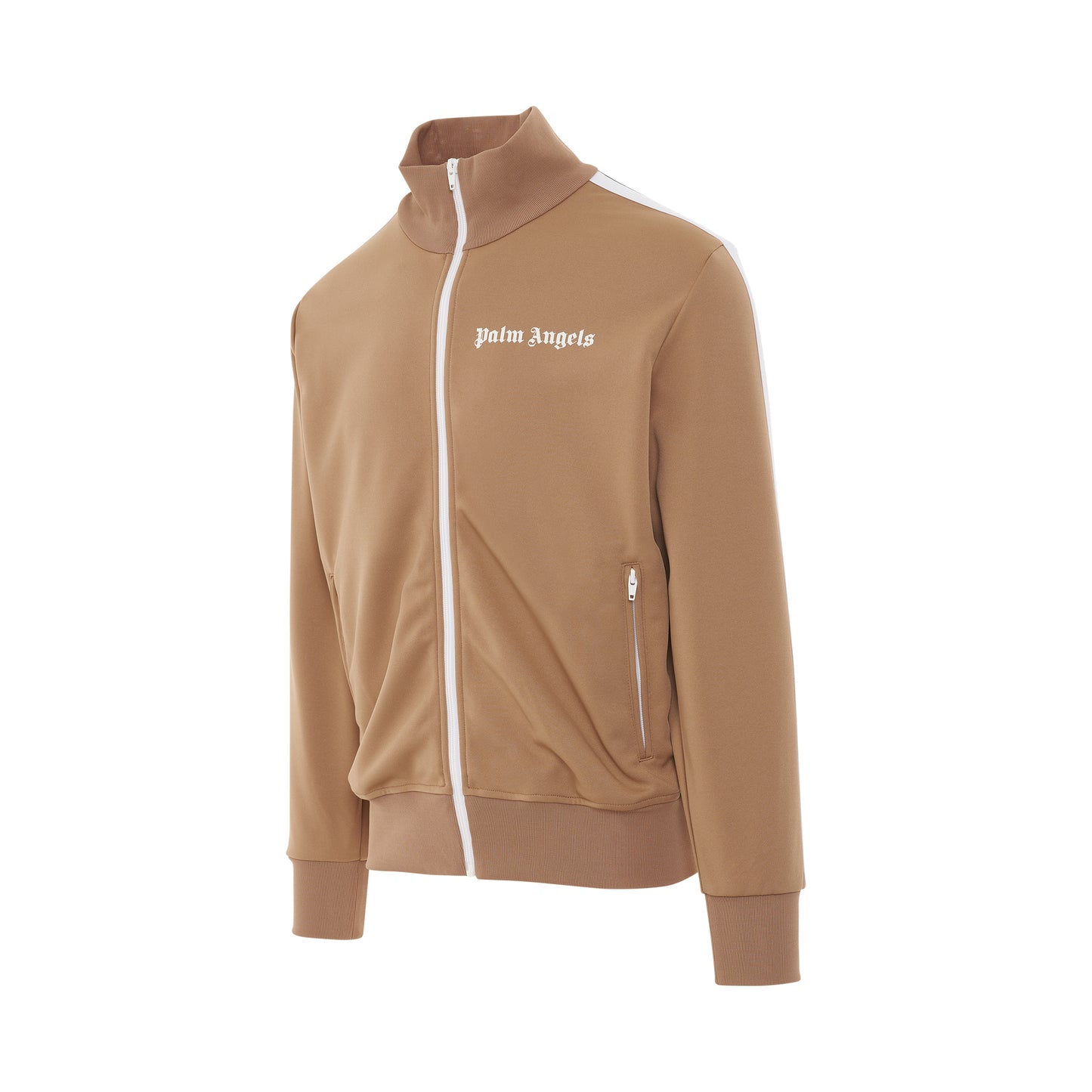 PA Classic Track Jacket in Beige/White