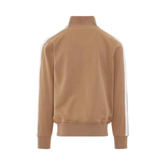 PA Classic Track Jacket in Beige/White