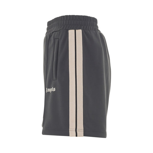 Track Short in Black/Off White