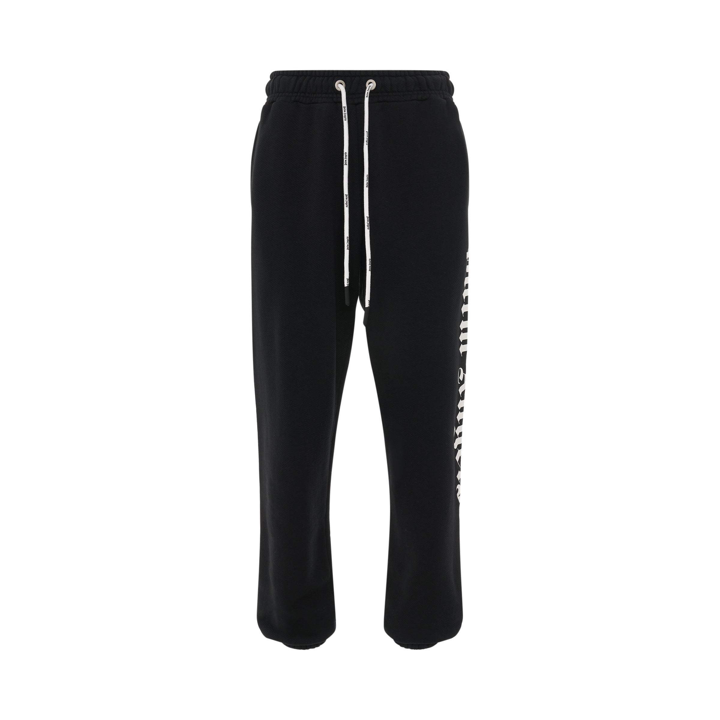 Side Logo Sweatpant in Black/White