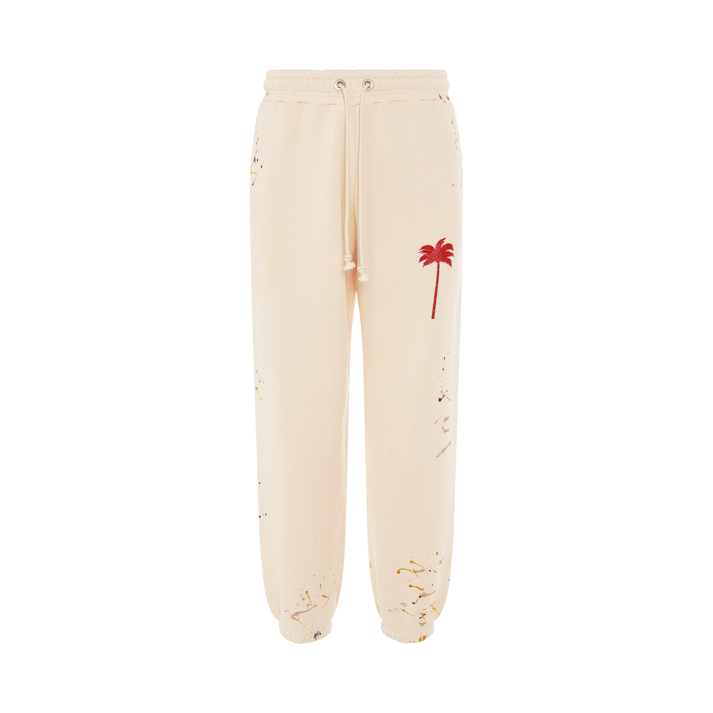 PXP Painted Sweatpants in Off White
