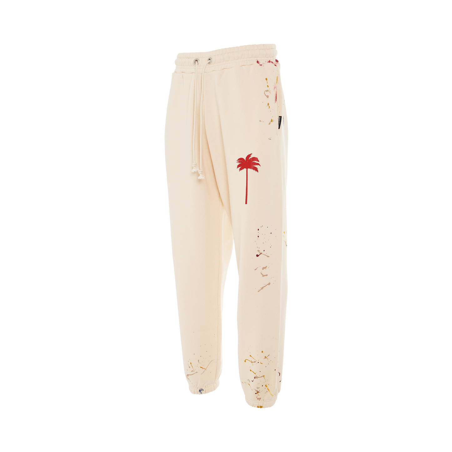 PXP Painted Sweatpants in Off White