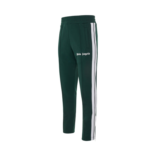 PA Slim Track Pants in Green/White