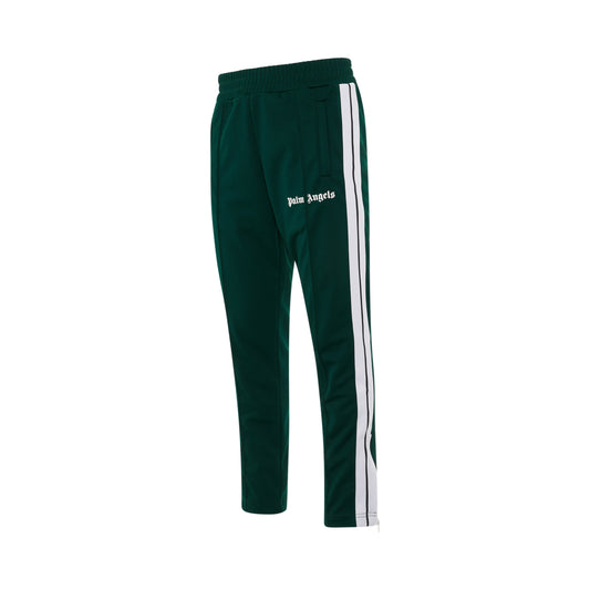 PA Slim Track Pants in Green/White