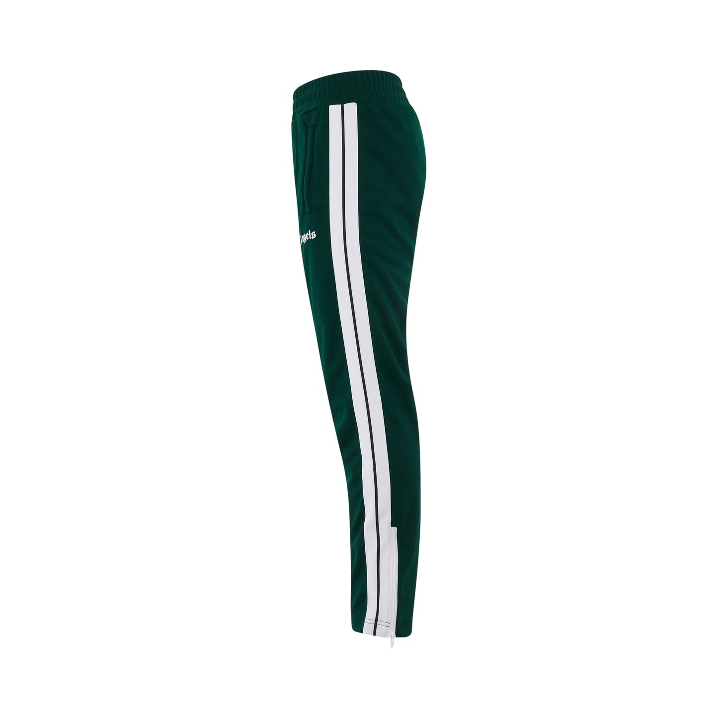 PA Slim Track Pants in Green/White