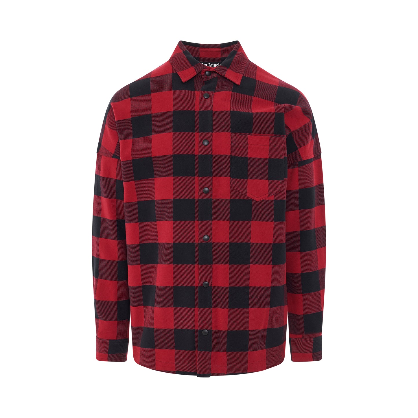 PA Classic Logo Overshirt in Red/White