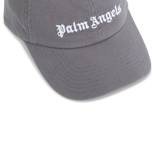 Classic Logo Cap in Grey/White