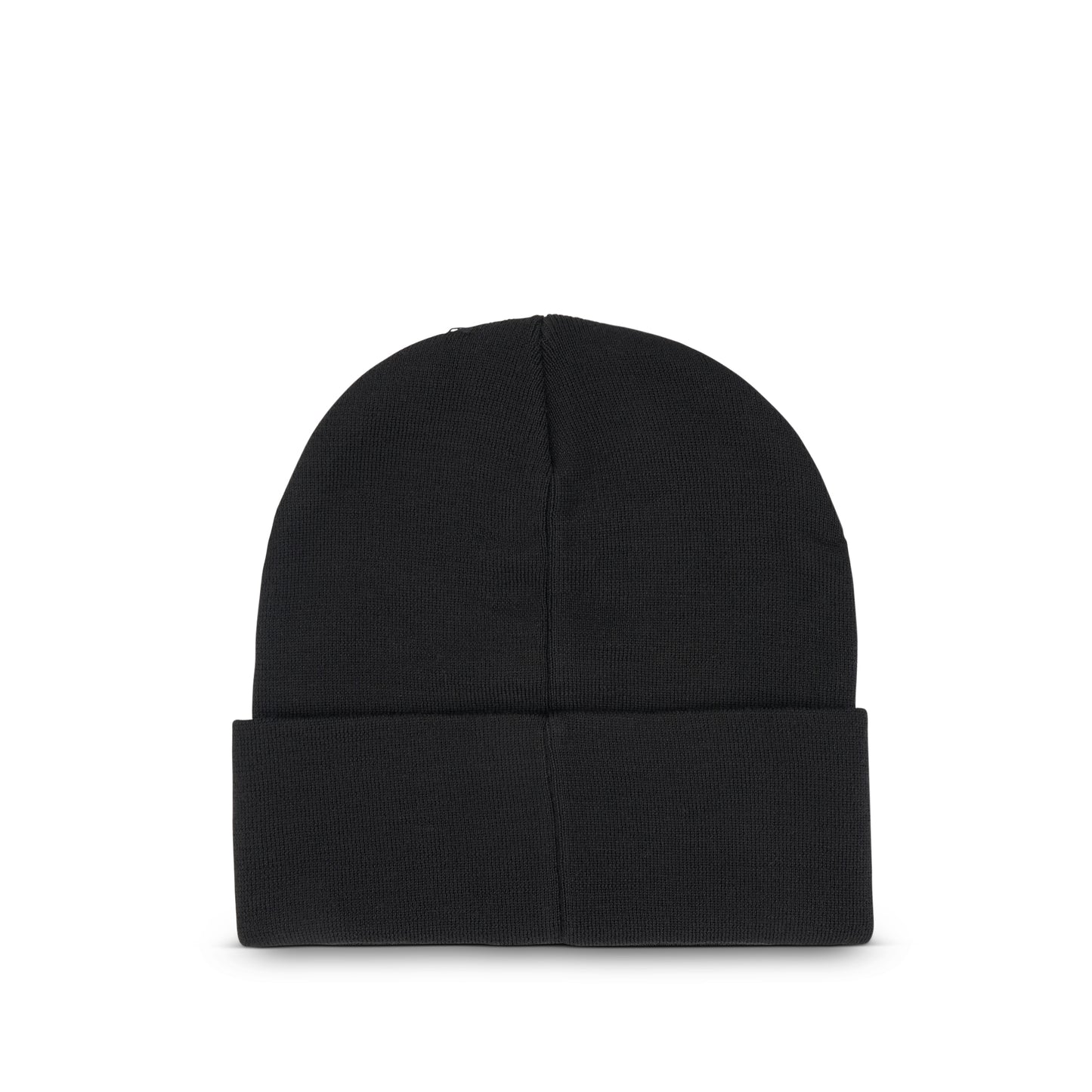 Classic Logo Beanie in Black/White