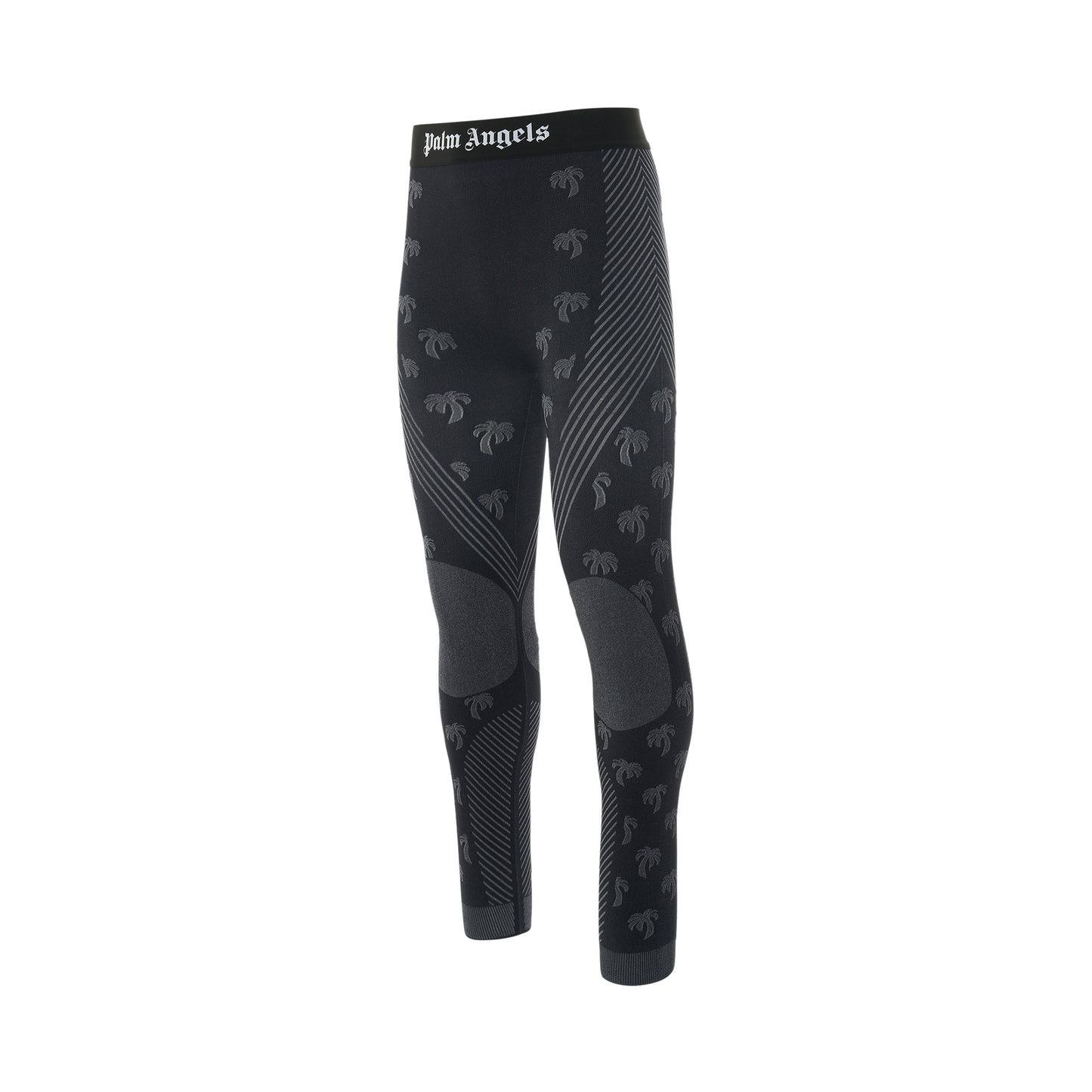 Ski Base Layer Bottom in Black/White