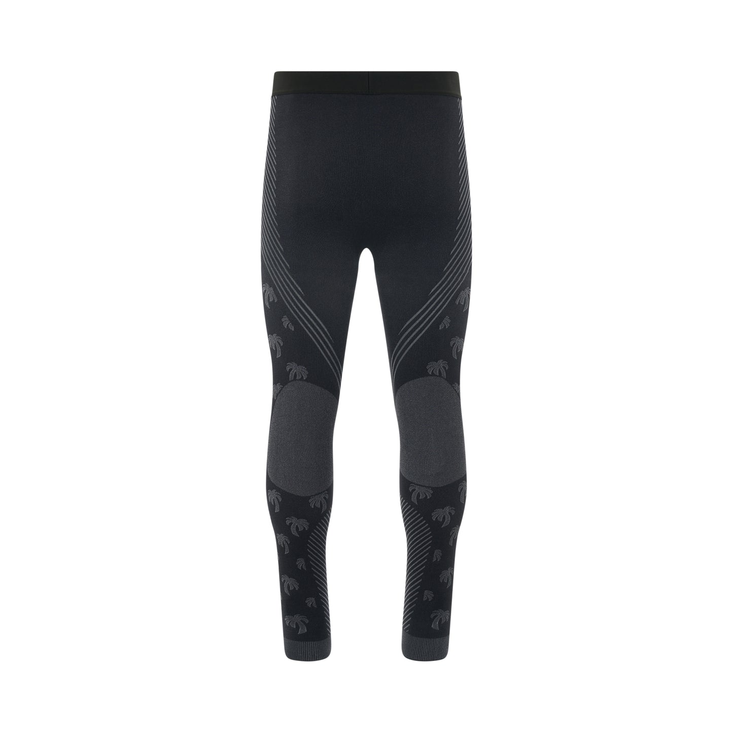 Ski Base Layer Bottom in Black/White