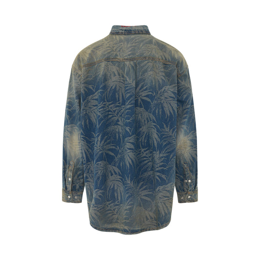 Jungle Denim Shirt in Light Blue