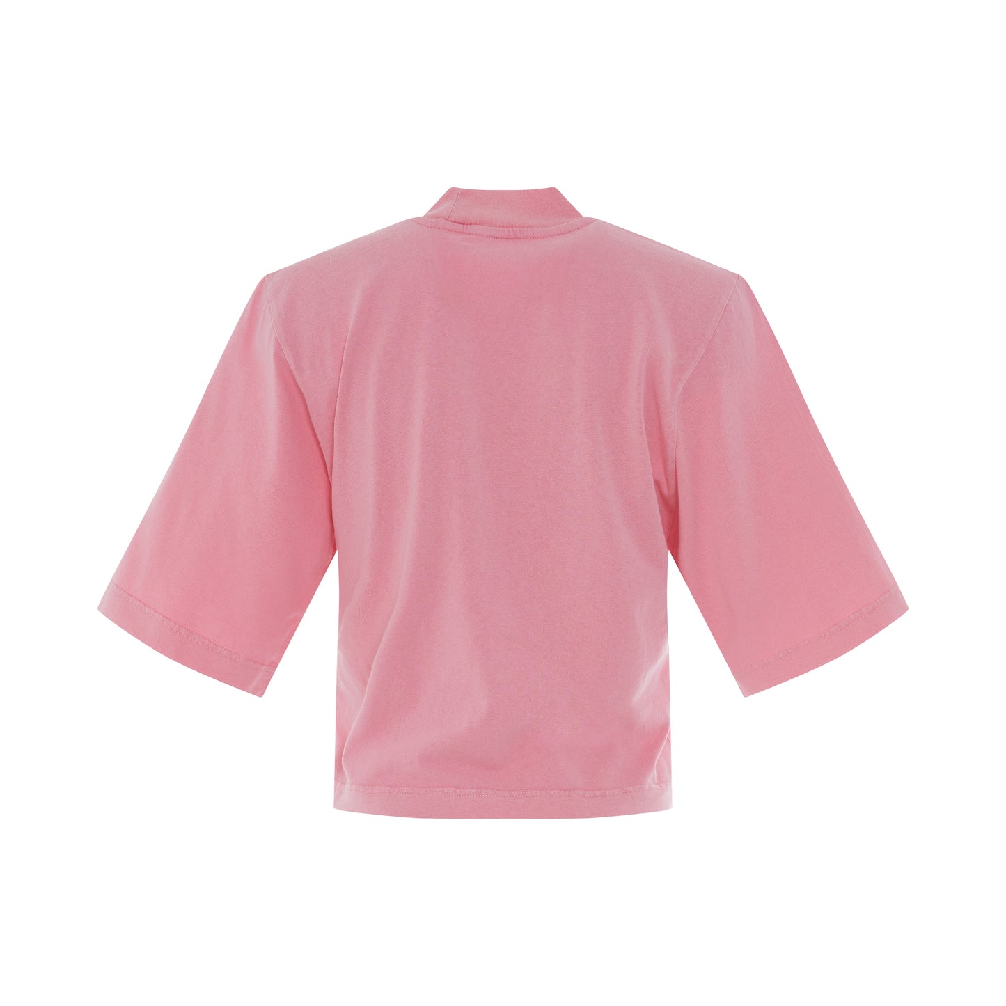 GD Dancing Bears Cropped T-Shirt in Fuchsia/Fluoro