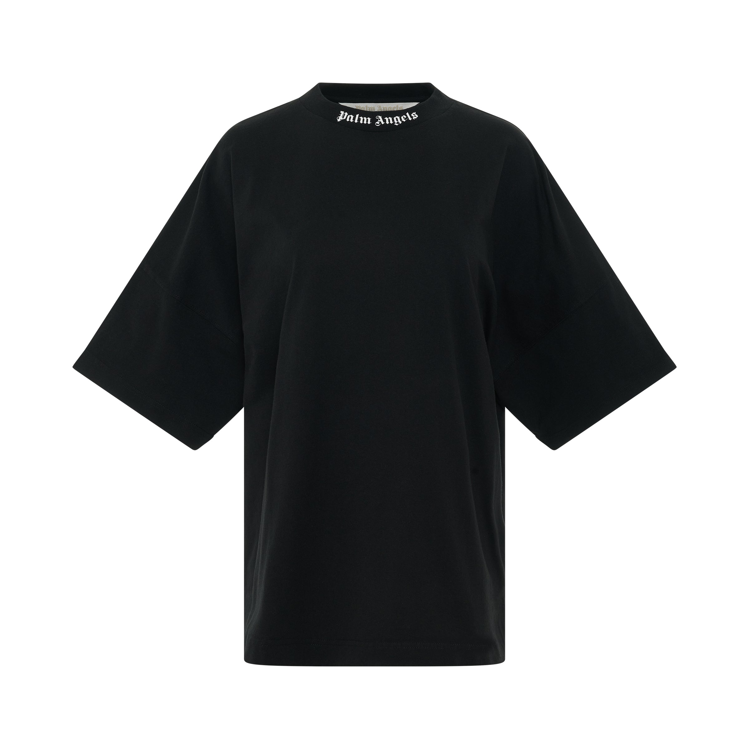 Classic Logo Oversize T-Shirt in Black/White