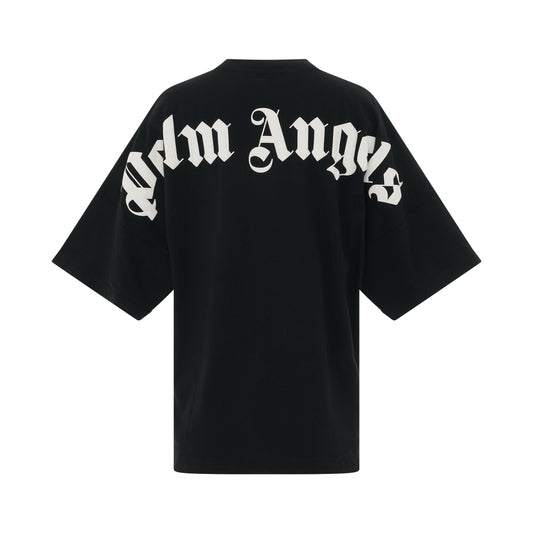 Classic Logo Oversize T-Shirt in Black/White