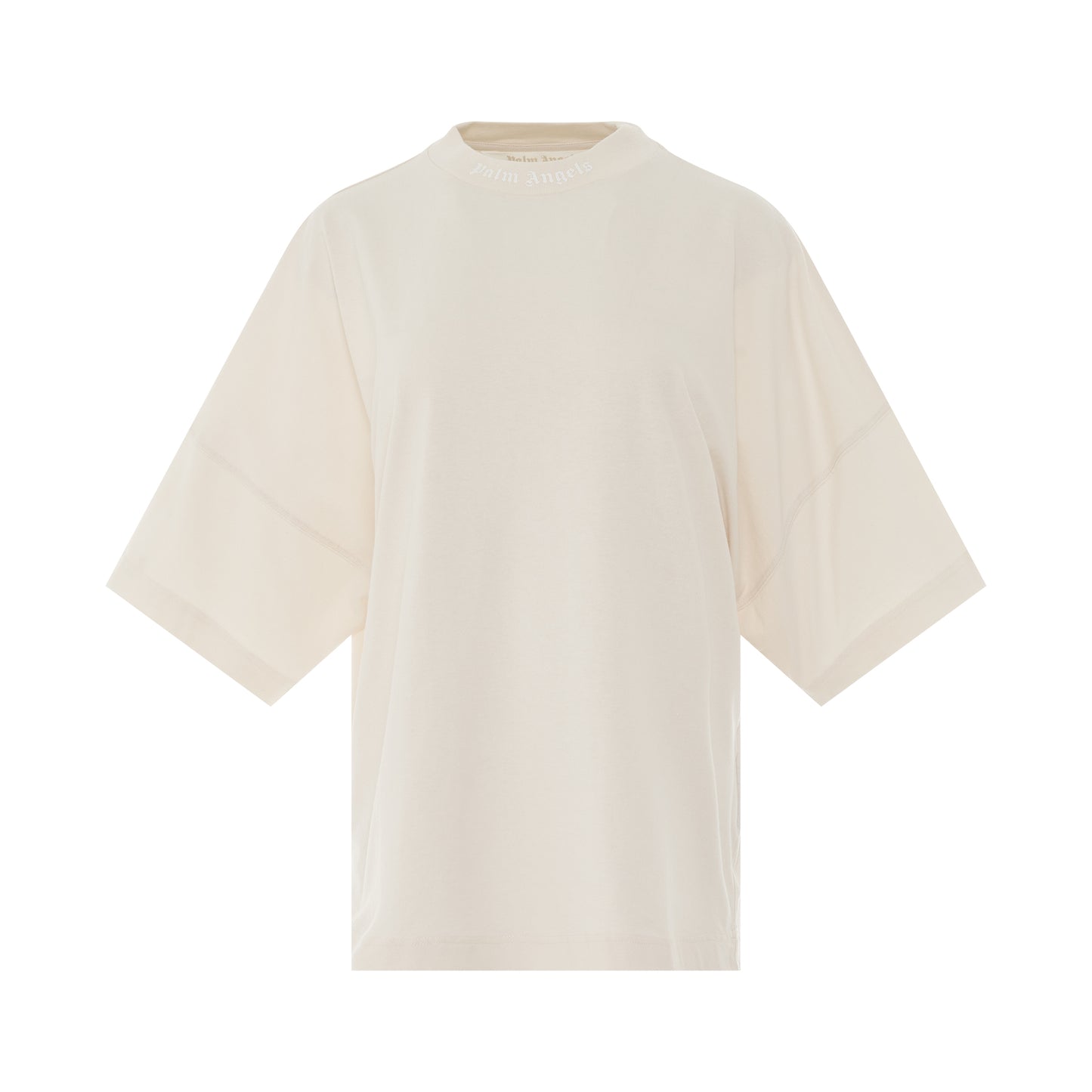 Classic Logo Loose T-Shirt in Butter/White