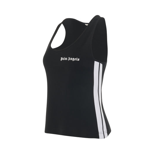 Classic Logo Tank Top in Black/White