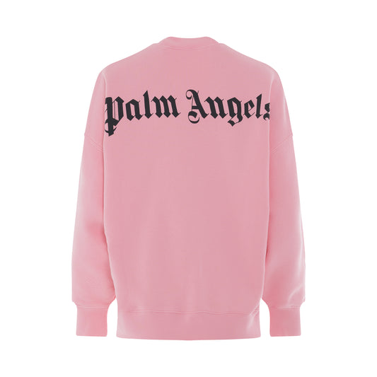 Classic Logo Crew Jumper in Almond/Blossom