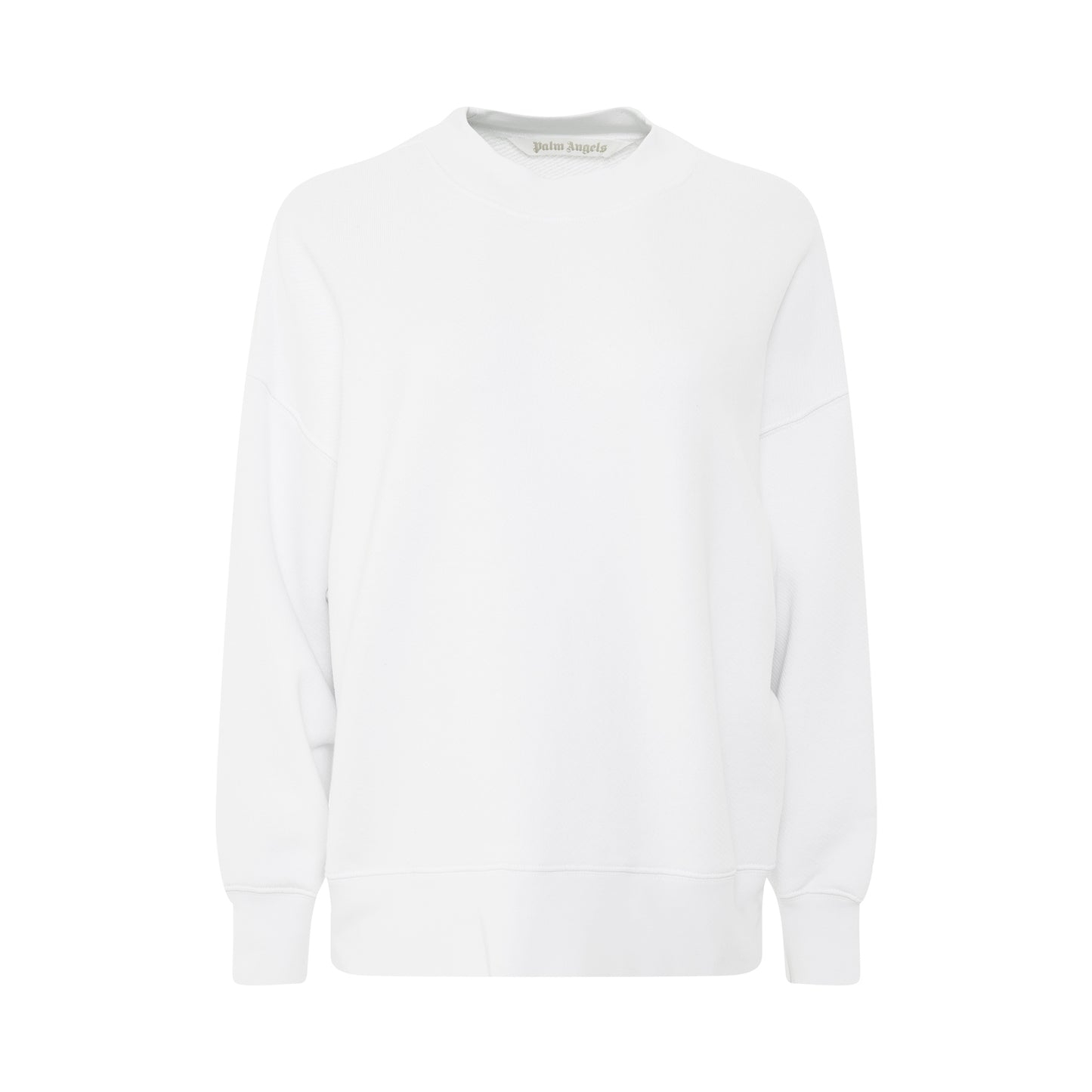 Classic Logo Crewneck in White/Black