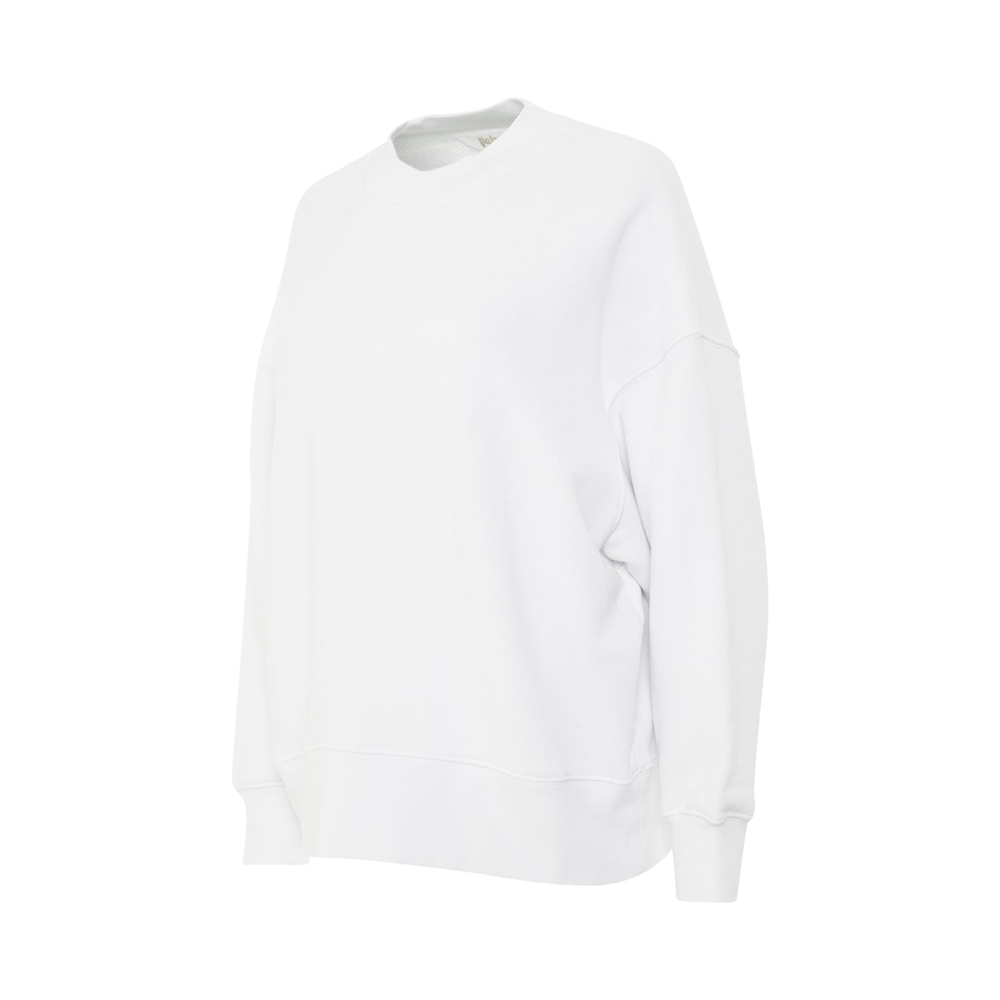 Classic Logo Crewneck in White/Black