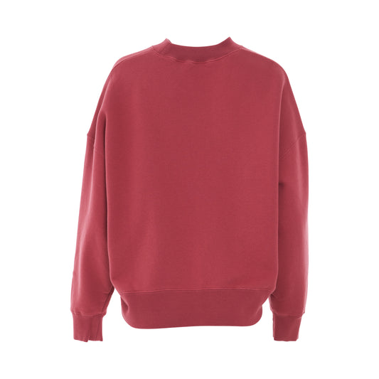 PA Bear Sweatshirt in Burgundy