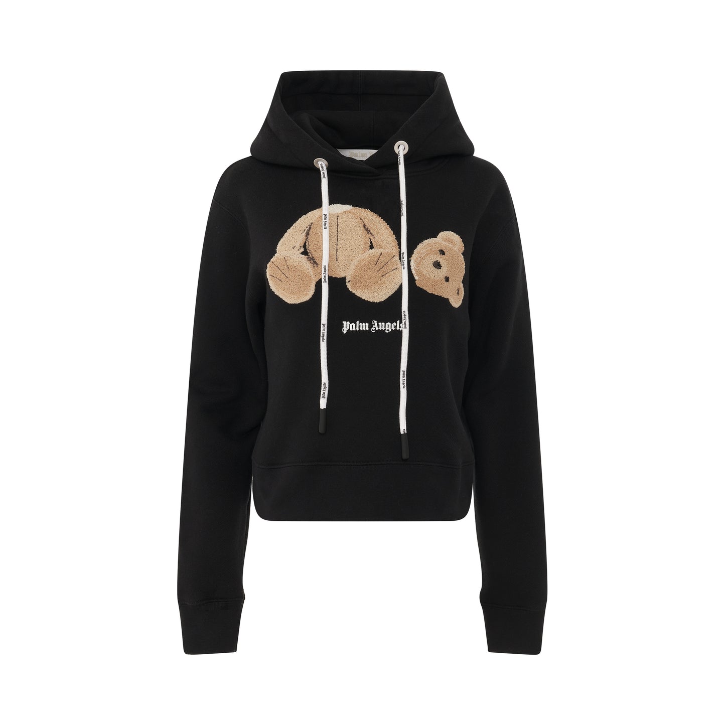 Classic PA Bear Hoodie in Black/Brown