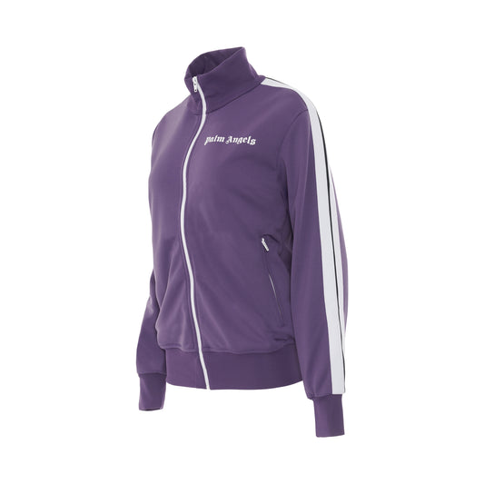 Classic Track Jacket in Purple/Butter