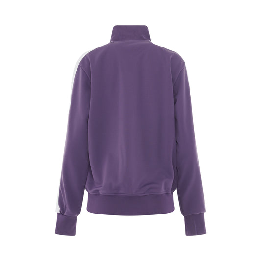 Classic Track Jacket in Purple/Butter