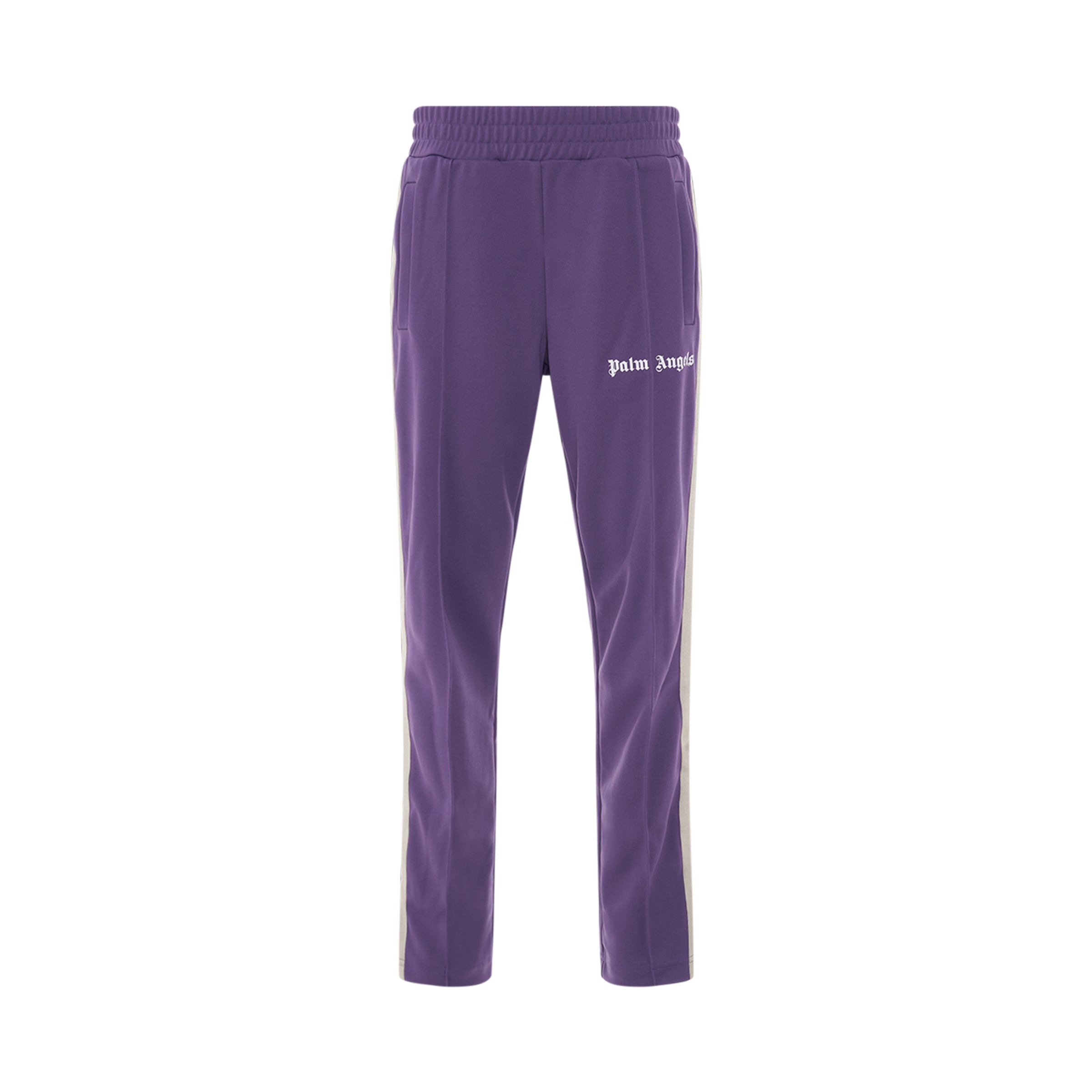 Classic Track Pants in Purple/White