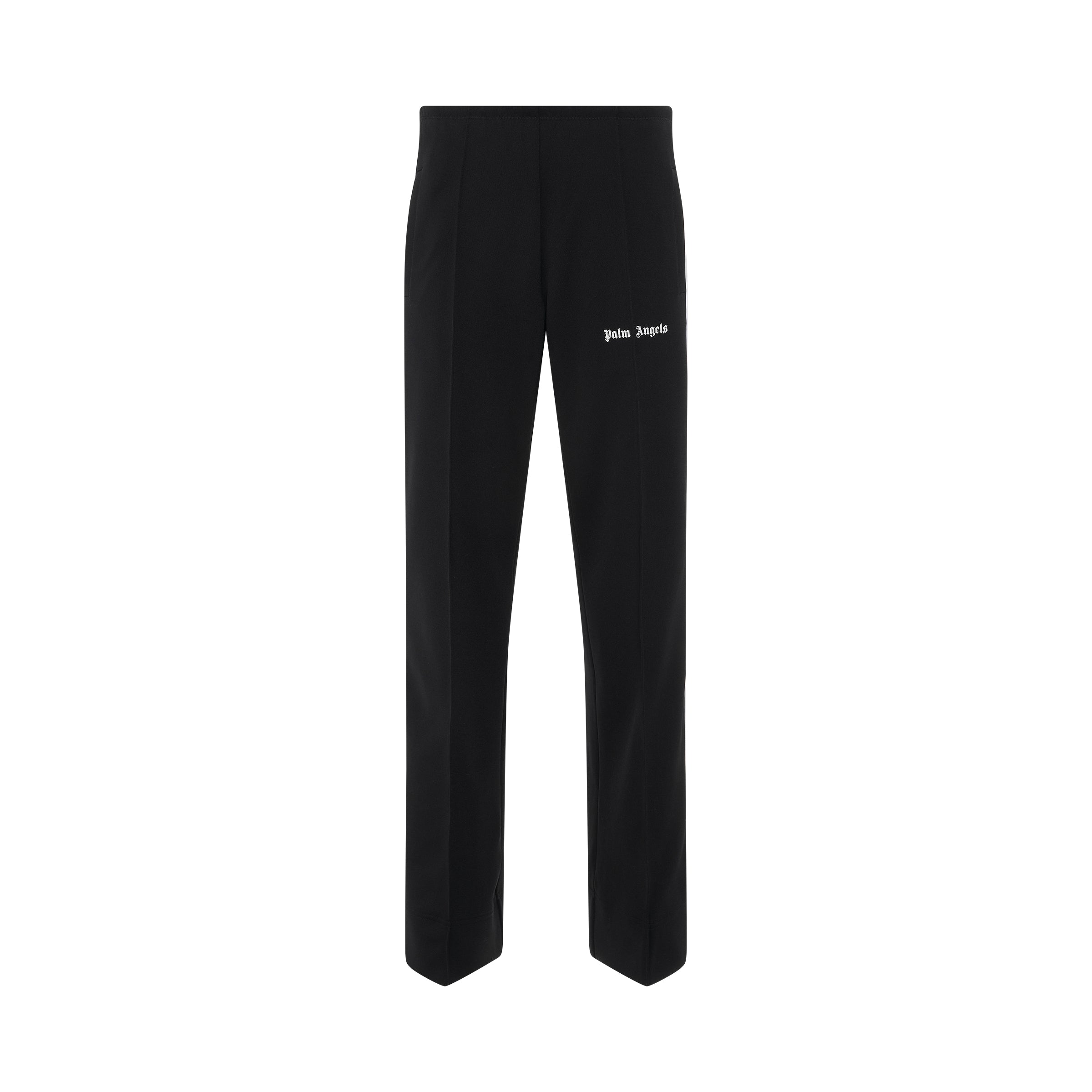 Loose Fit Track Pants in Black/White