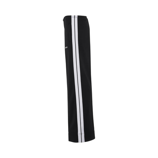 Loose Fit Track Pants in Black/White