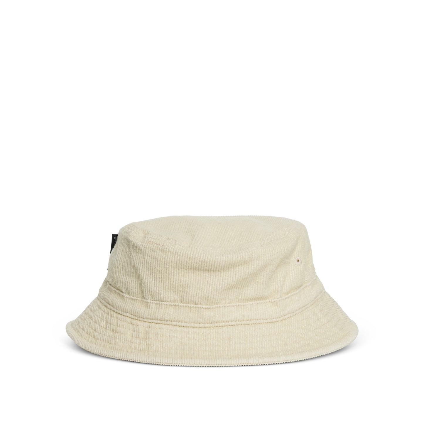 Cord Logo Bucket Hat in Off White
