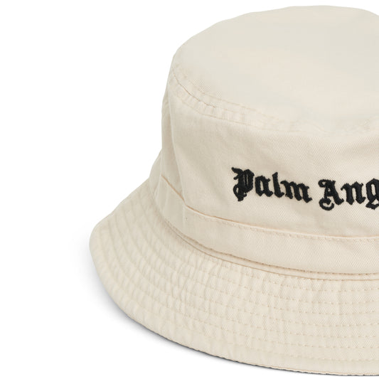 Classic Bucket Hat in Off White