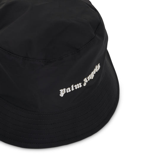 Classic PA Logo Bucket Hat in Black/White