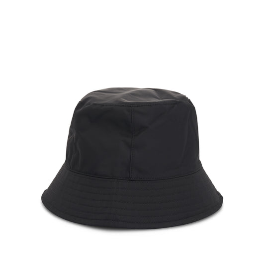 Classic Logo Bucket Hat in Black