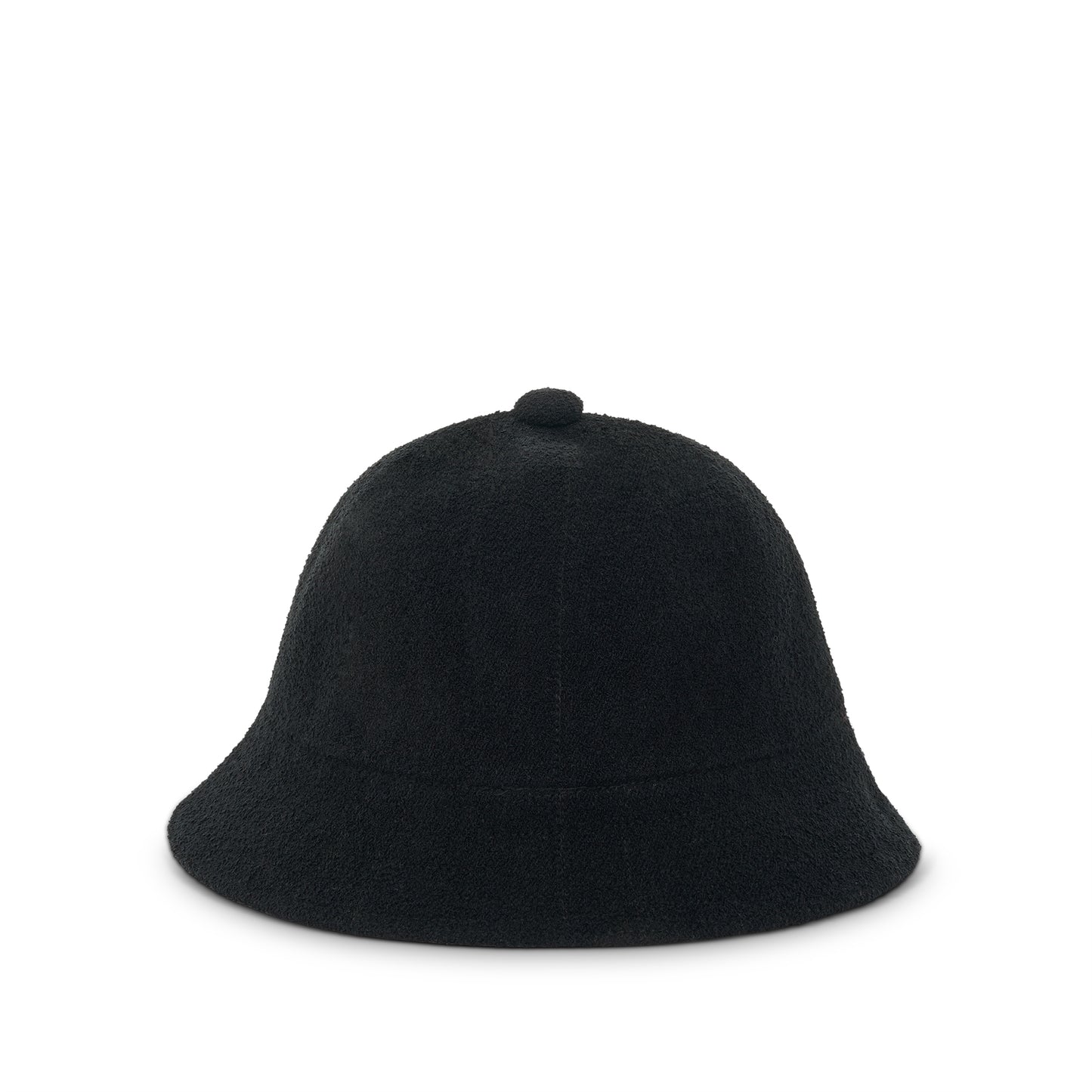 Boucle Bucket Hat in Black