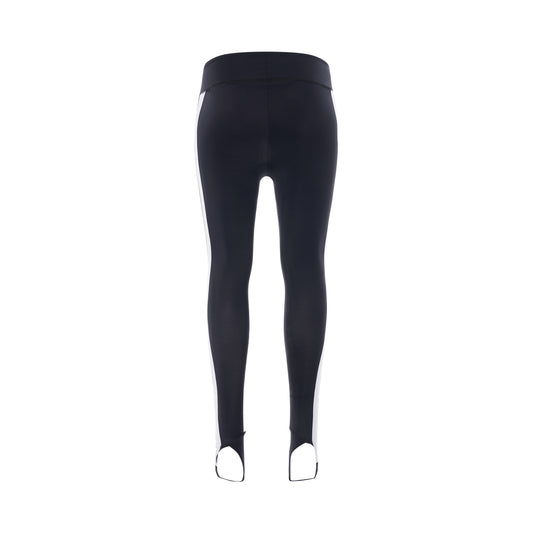 Track Stirrup Leggings in Black