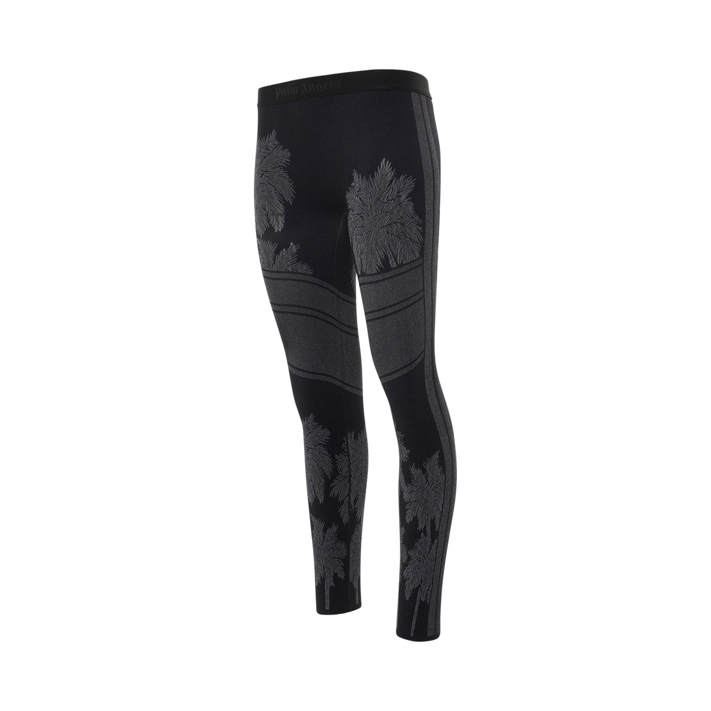 Palm Base Layer Ski Bottom in Black/Light Grey