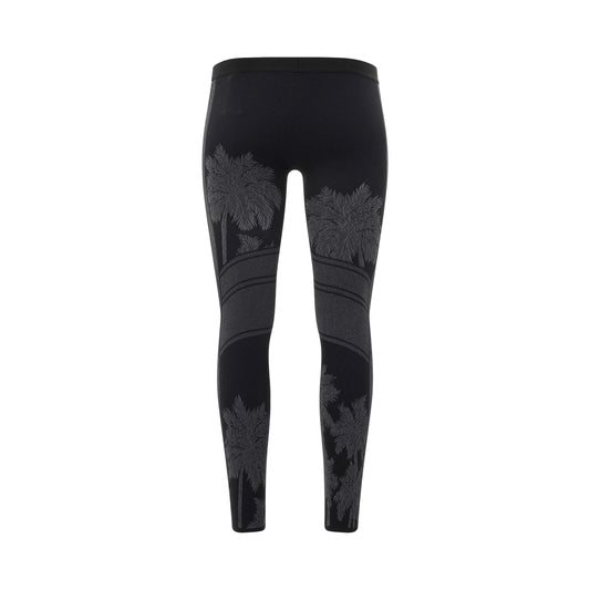 Palm Base Layer Ski Bottom in Black/Light Grey