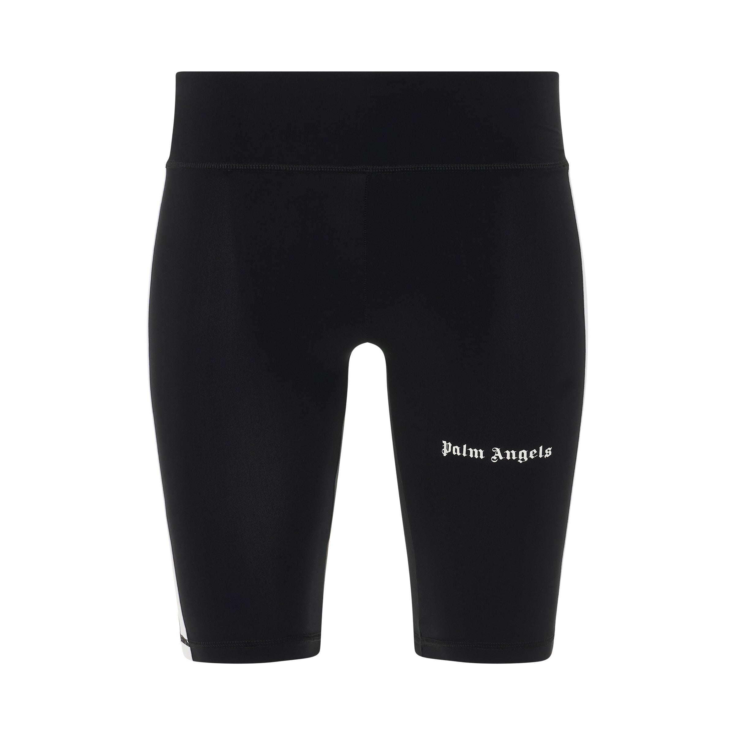 Training Track Cyclist Shorts in Black/White