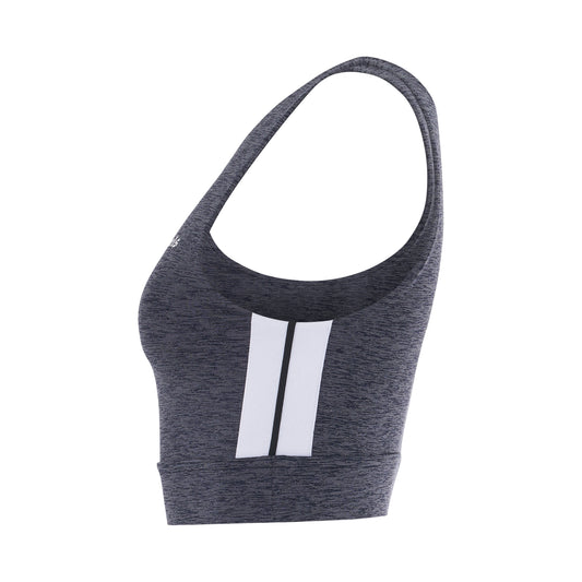 Track Training Top in Melange/Grey