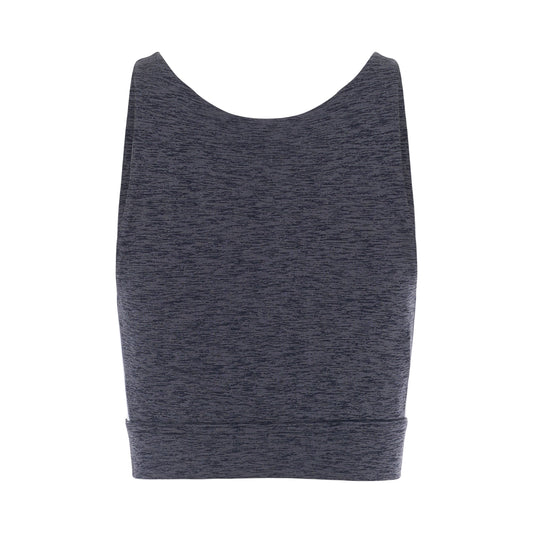 Track Training Top in Melange/Grey