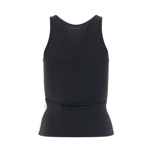 Track Active Tank Top in Black/White