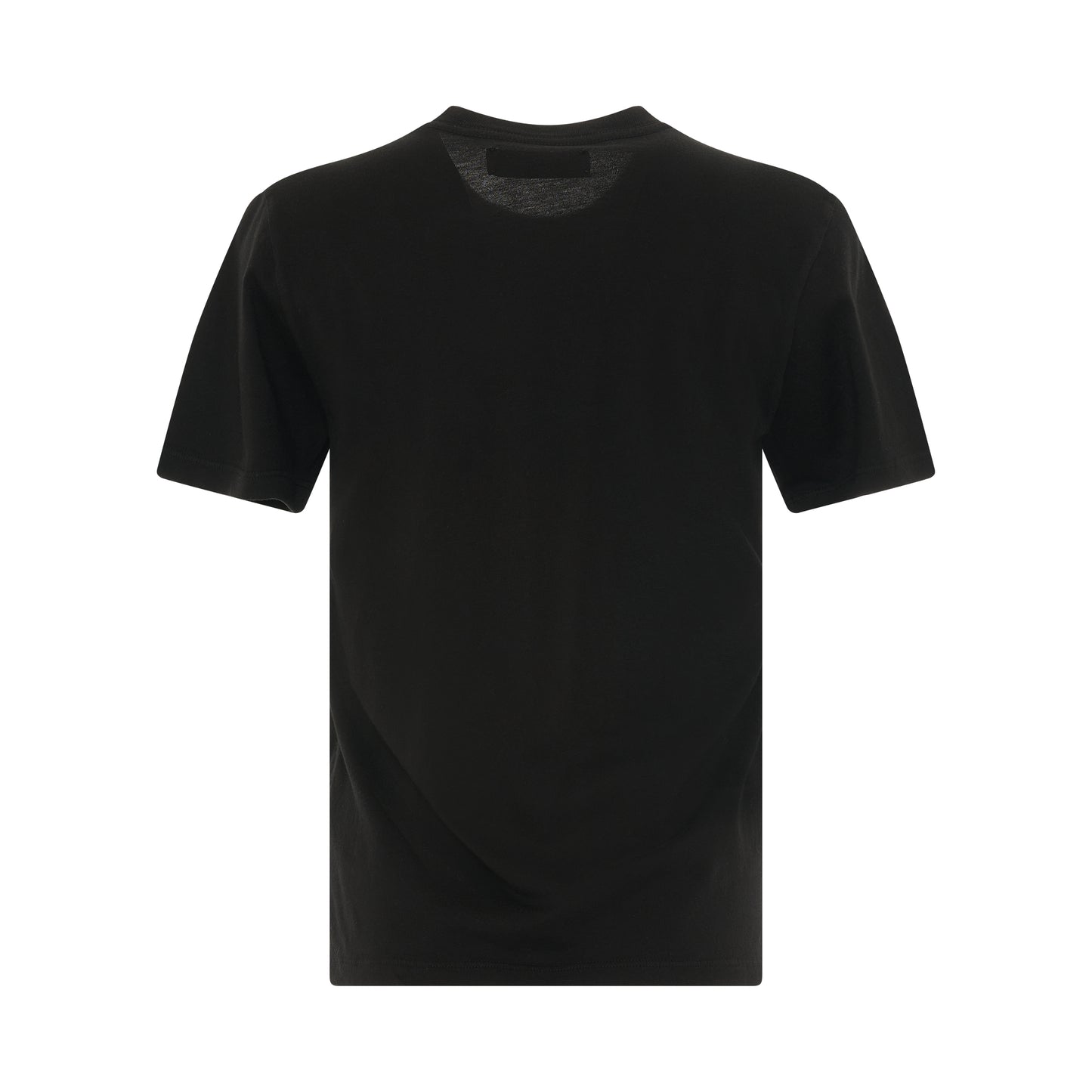 Core Logo Cotton T-Shirt in Black