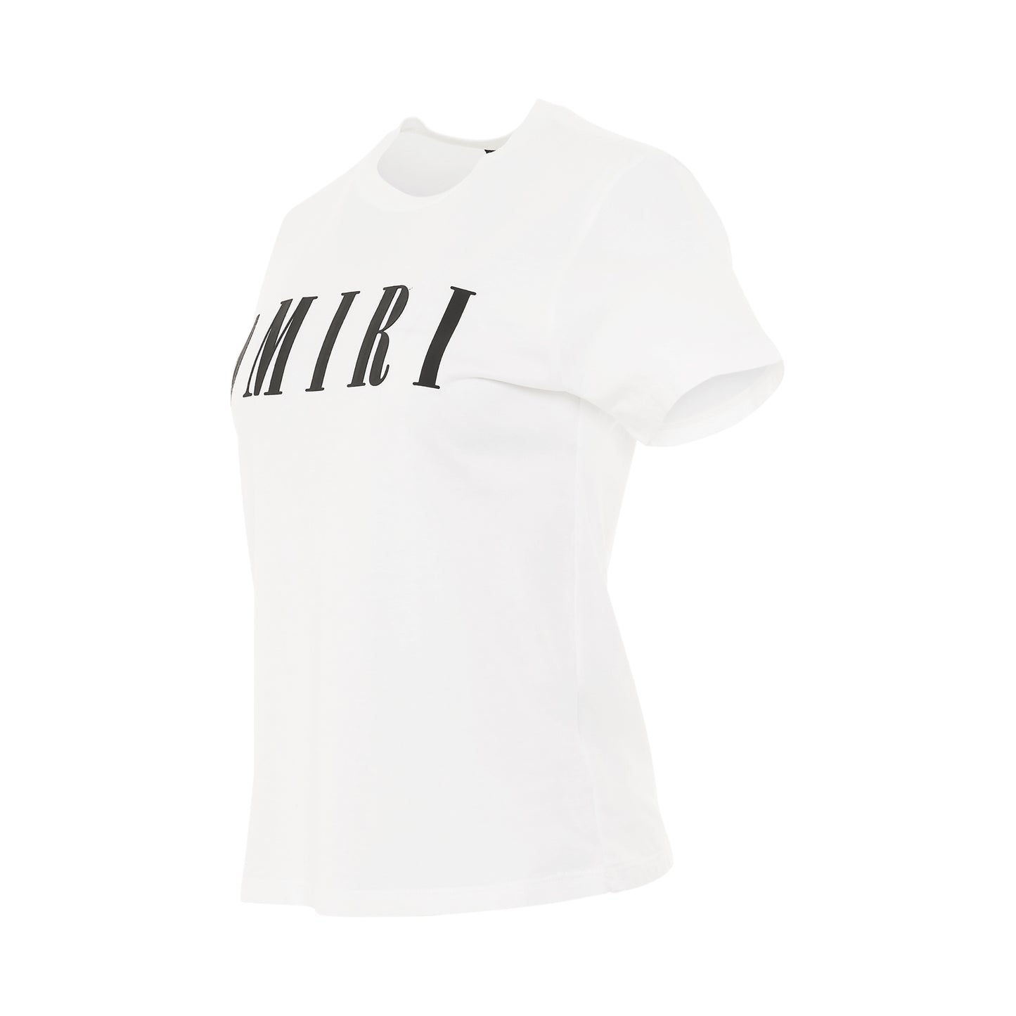 Core Logo Cotton T-Shirt in White