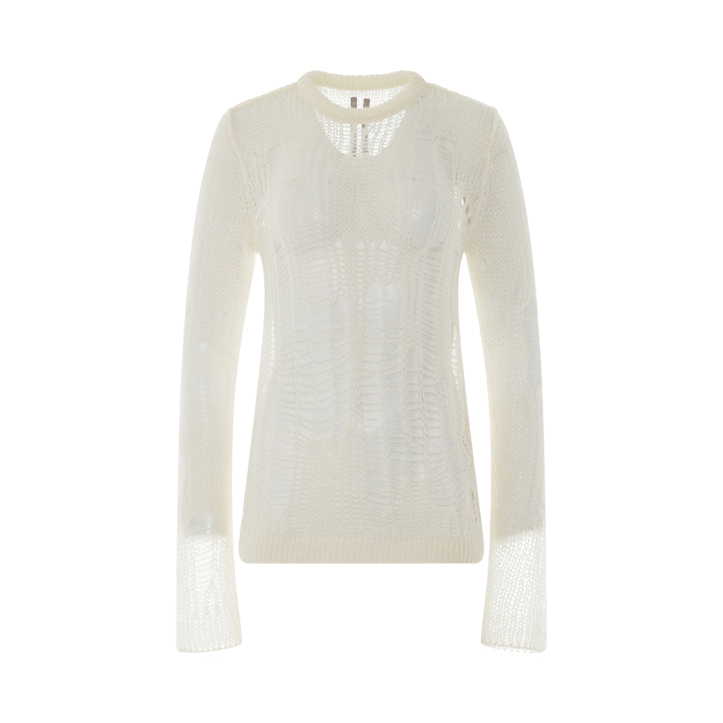 Maglia Spider Net Mesh Top in Natural