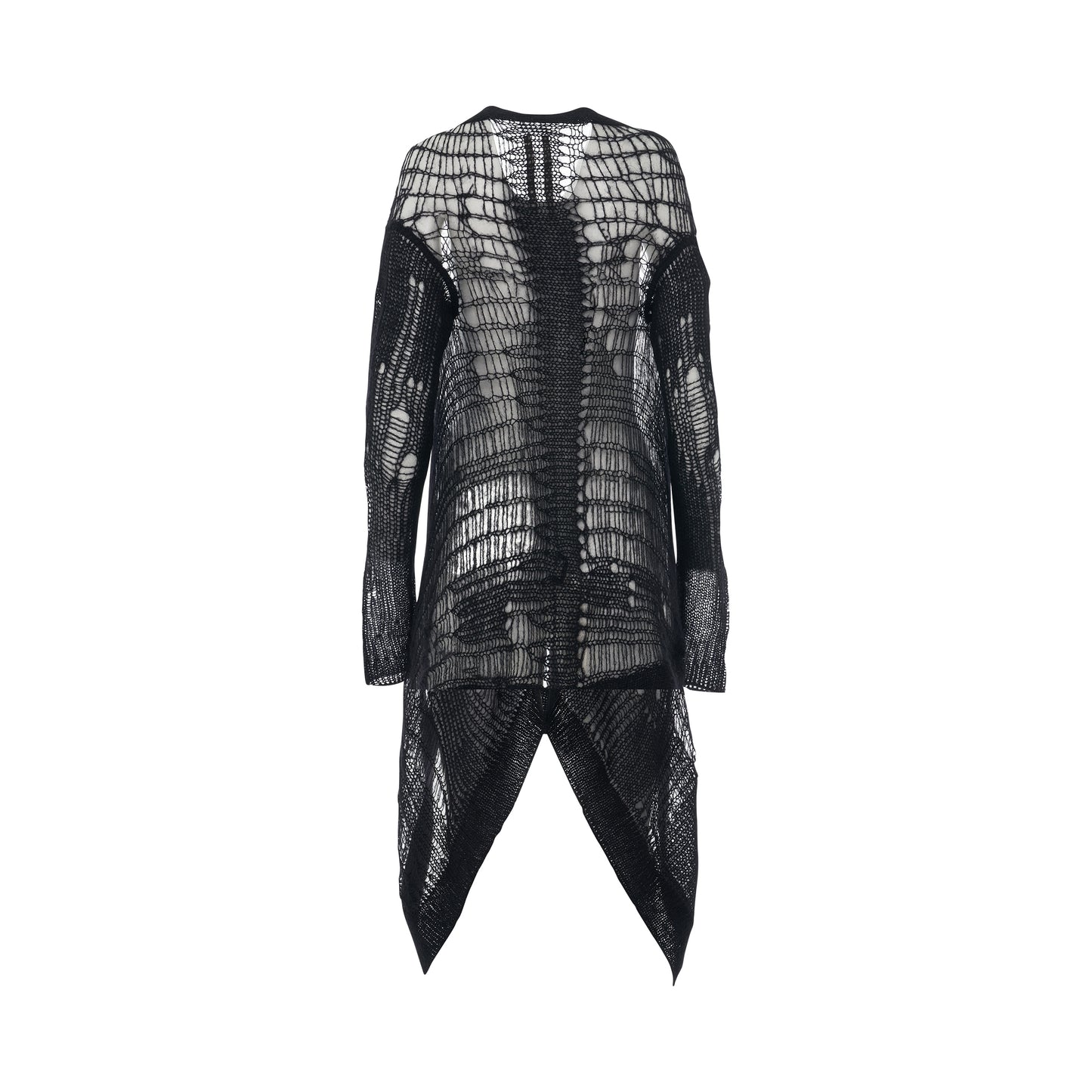 Maglia Spider Wrap Cardigan in Black