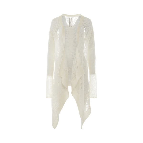 RICK OWENS Maglia Spider Wrap Cardigan in Natural – MARAIS